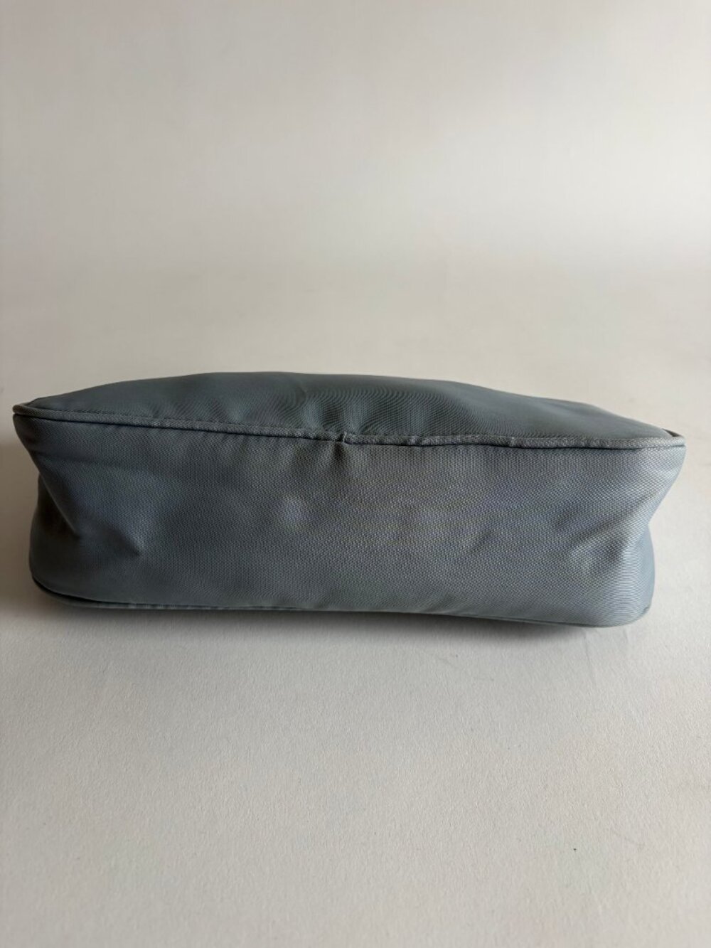 PRADA BABY BLUE NYLON POCHETTE - Picture 10 of 11